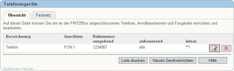 FRITZ!Box: Einrichtung Telefonie Festnetz 04.86 15