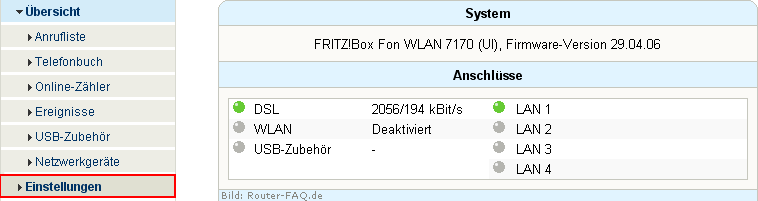 FRITZ!Box: Rufsperre 04.33 1